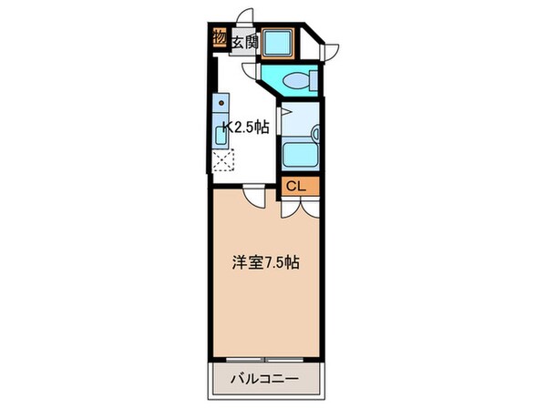 ｻﾝｾ-ﾙ大橋の物件間取画像